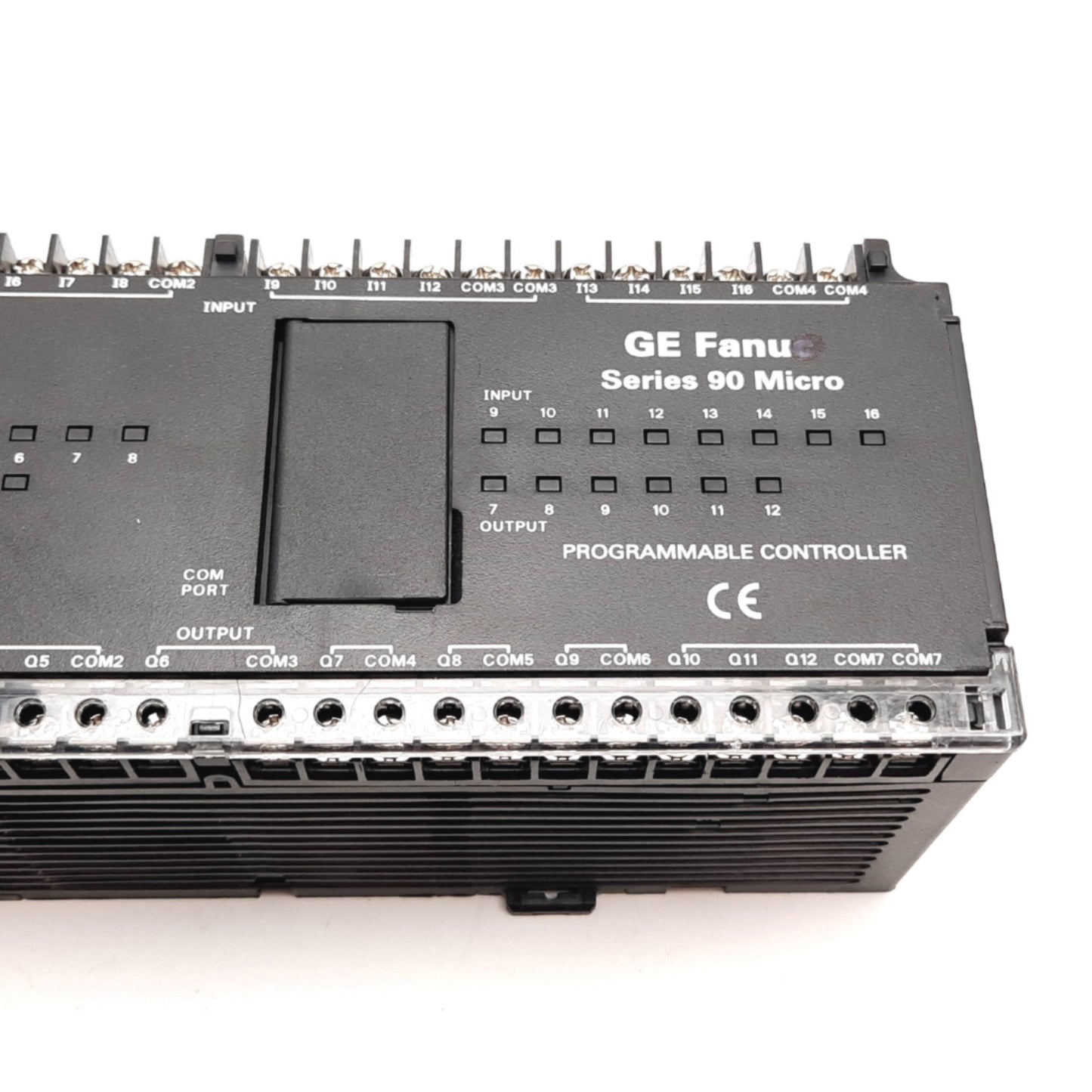 Used GE Fanuc IC693UDR005FP1 Series 90 Micro PLC, 16x Inputs 12x Outputs, 100-240VAC