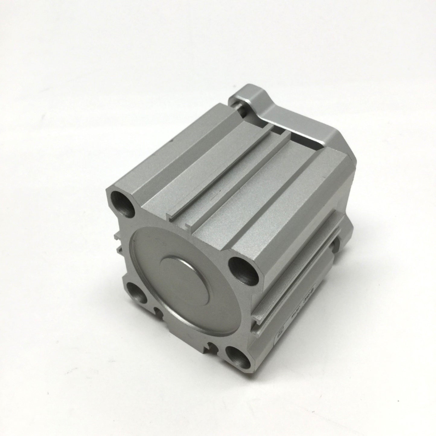 Used SMC CDQMB40TN-10 Compact Guide Rod Cylinder, 40mm Bore, 10mm Stroke, 1/8" NPT