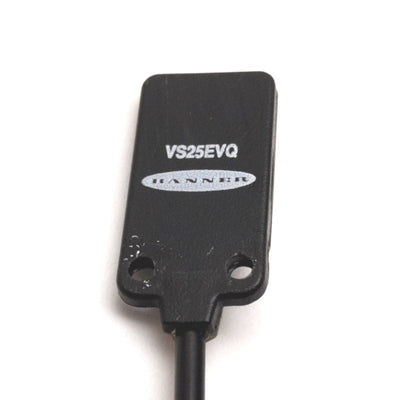 Used Banner VS25EVQ Thru Beam Sensor Emitter, Range: 1.2m, 10-30VDC, 3-Pin Pico
