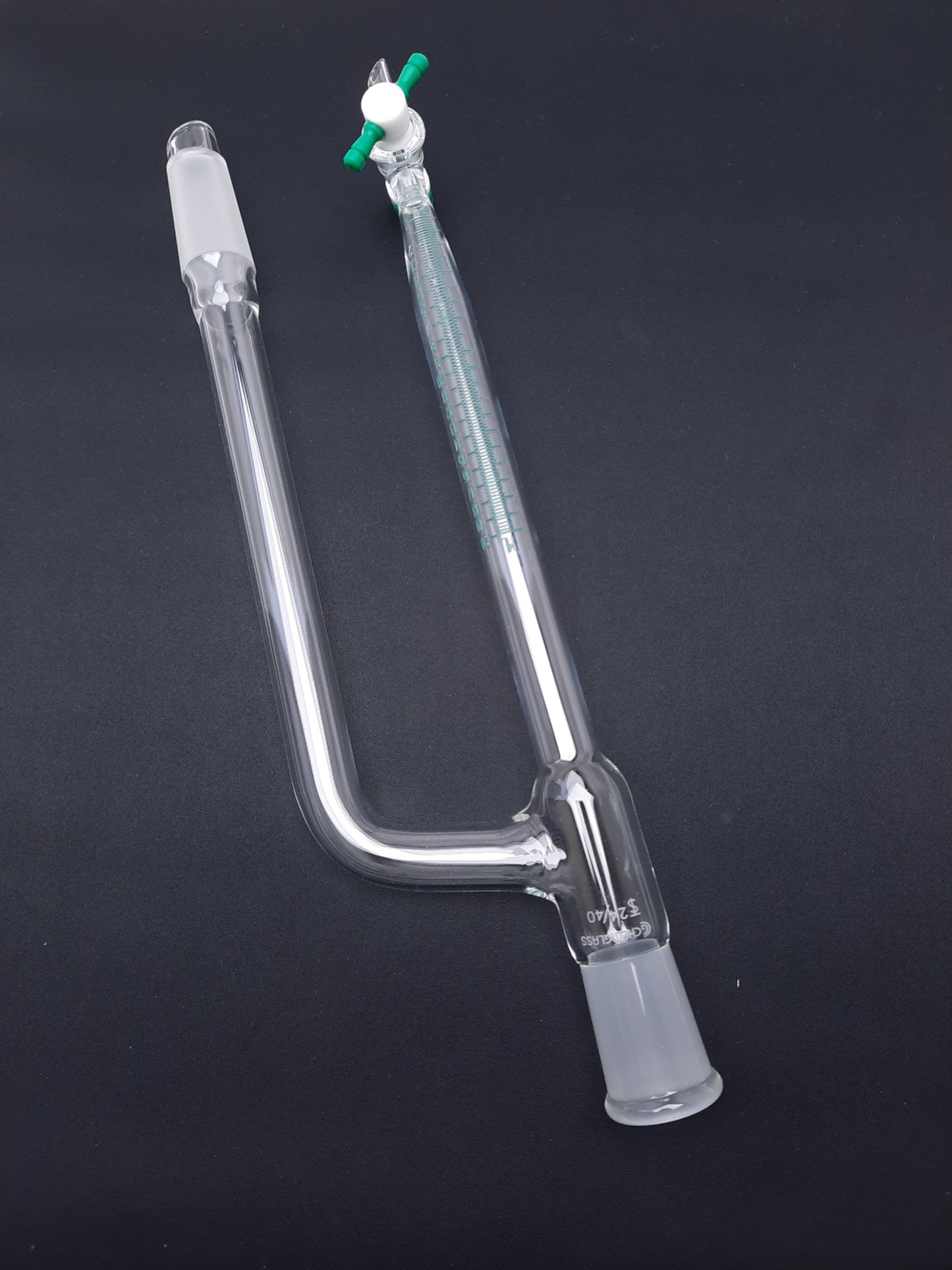 New Chemglass CG-1261-27 20mL Moisture Test Receiver Grade 24/40