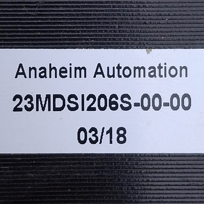 Used Anaheim Automation 23MDSI206S-00-00 Stepper Motor 12-24VDC 1600Steps/Rev NEMA 23