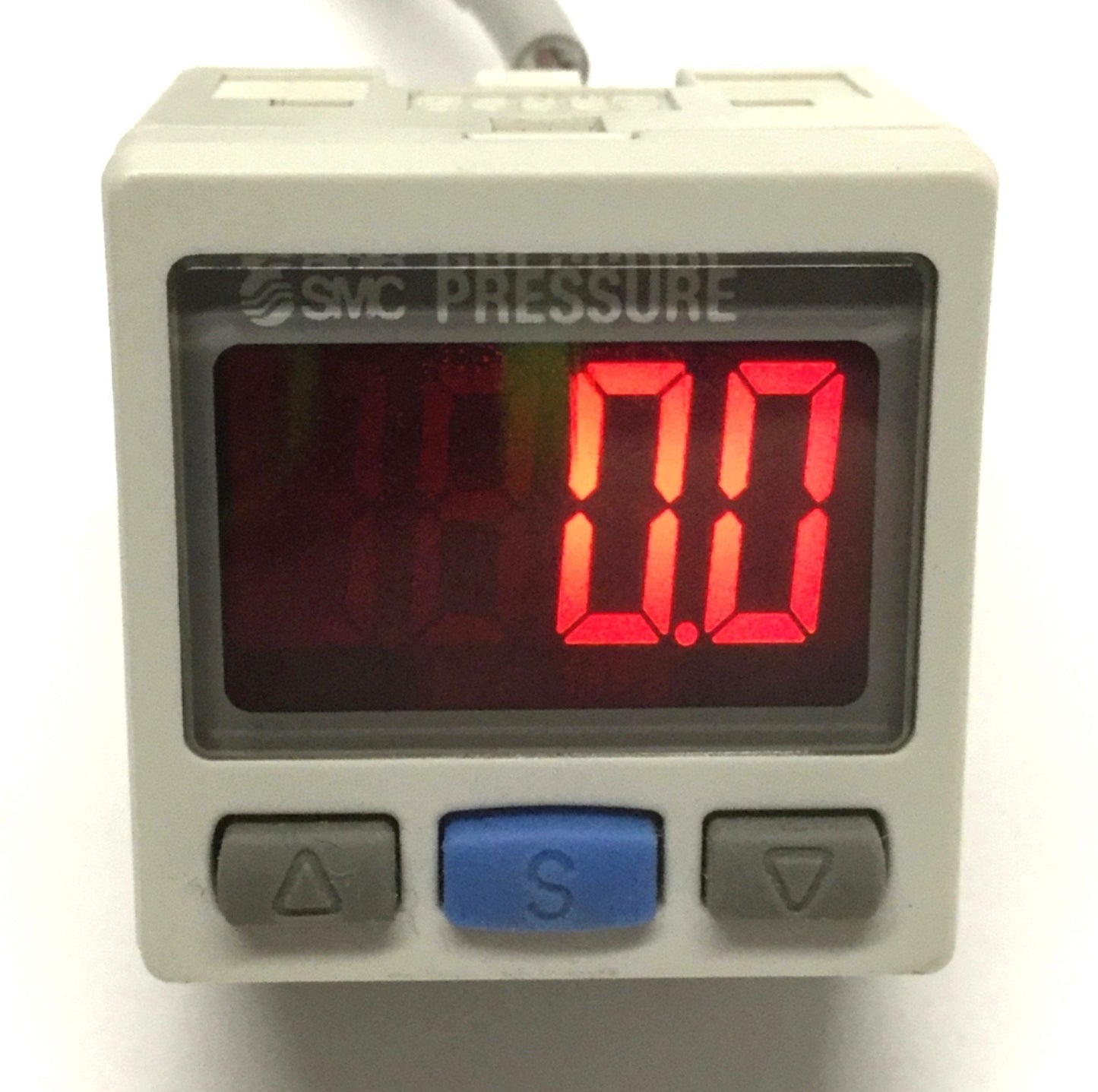 Used SMC ISE30A-N01-P High Precision Digital Pressure Switch -0.1 to 1.0MPa, 12-24VDC
