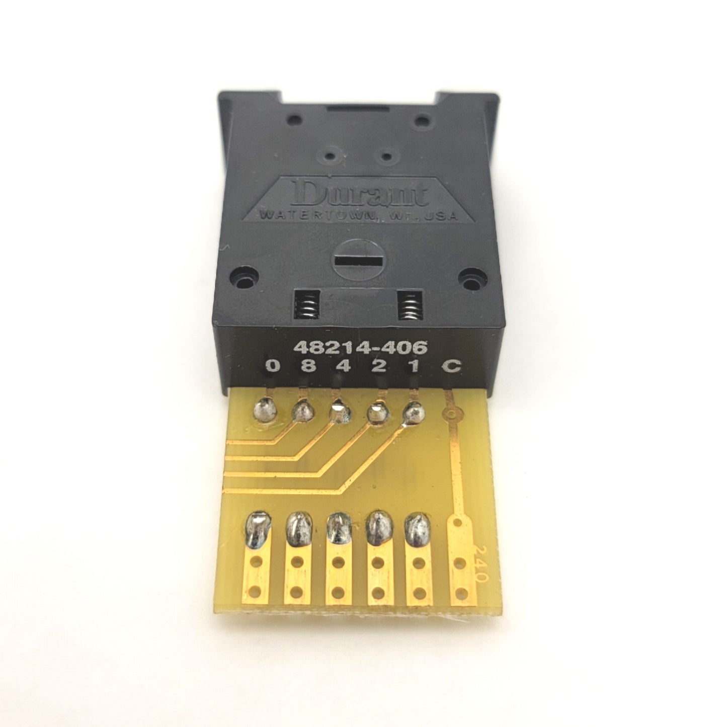 Used Eaton Durant 48214406 Bidirectional Counter Switch 0-9, 0.5" Wide