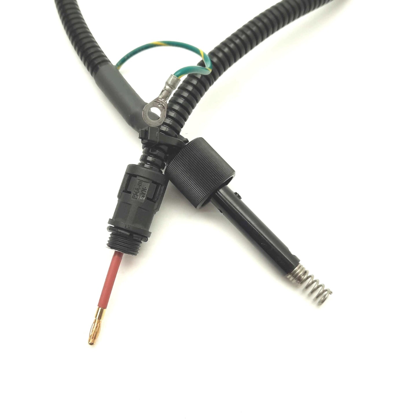 Used Simco Spring Loaded High Voltage Nozzle Cable 5.8KV 20" for S165 Power Supply