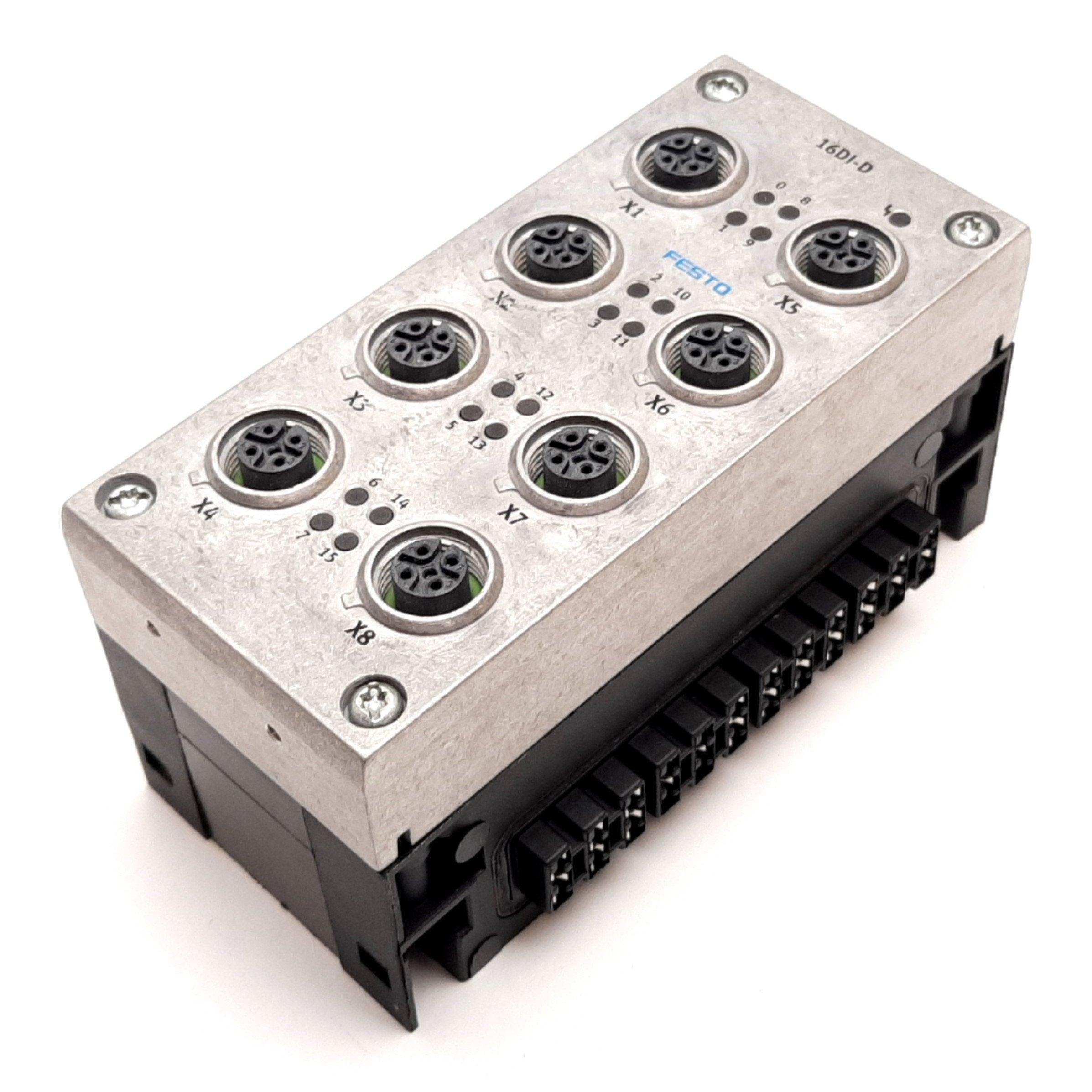 Festo CPX-M-AB-8-M12X2-5POL Electronic Connection Block, 8-Port, 5