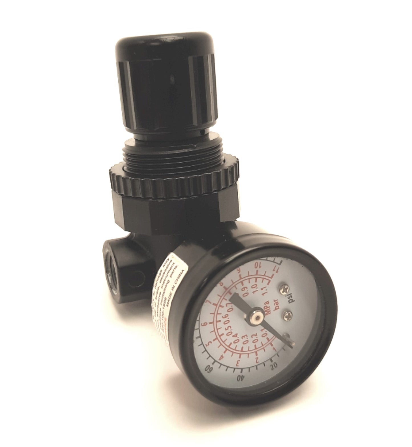 Used Norgren R07-219-RGKA Mini-Regulator, 5-100 Psi, 15 SCFM, 1/4" NPT, 300 Psi Proof