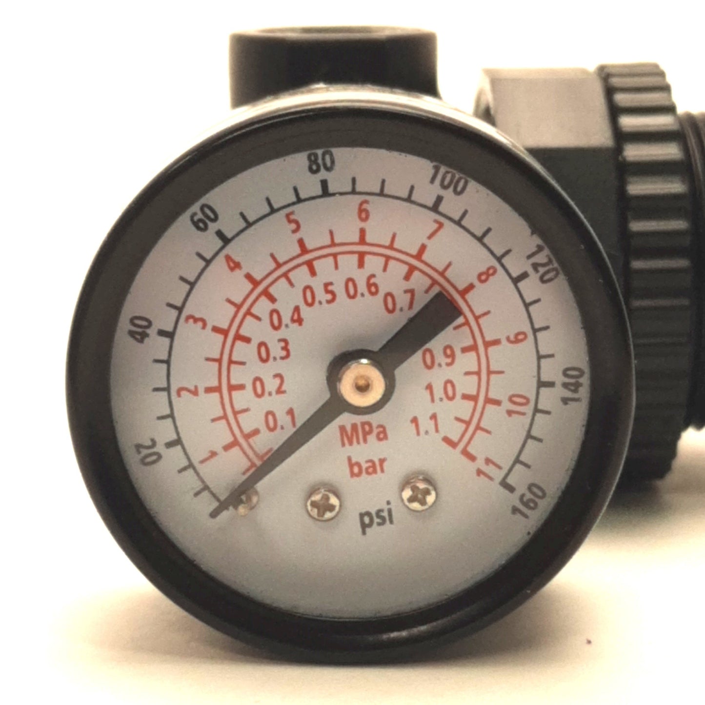 Used Norgren R07-219-RGKA Mini-Regulator, 5-100 Psi, 15 SCFM, 1/4" NPT, 300 Psi Proof