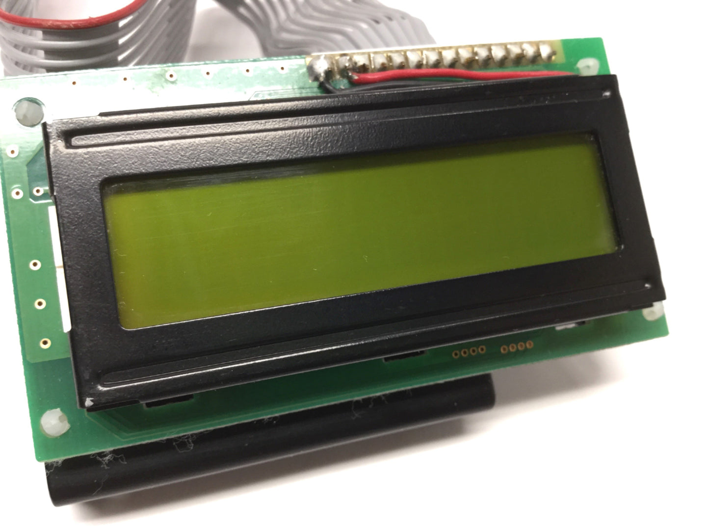 Used Optrex DMC 16202NY-LY-BJE-BLN Backlit LCD Module 5x8 Dot Matrix, 16x2 Character