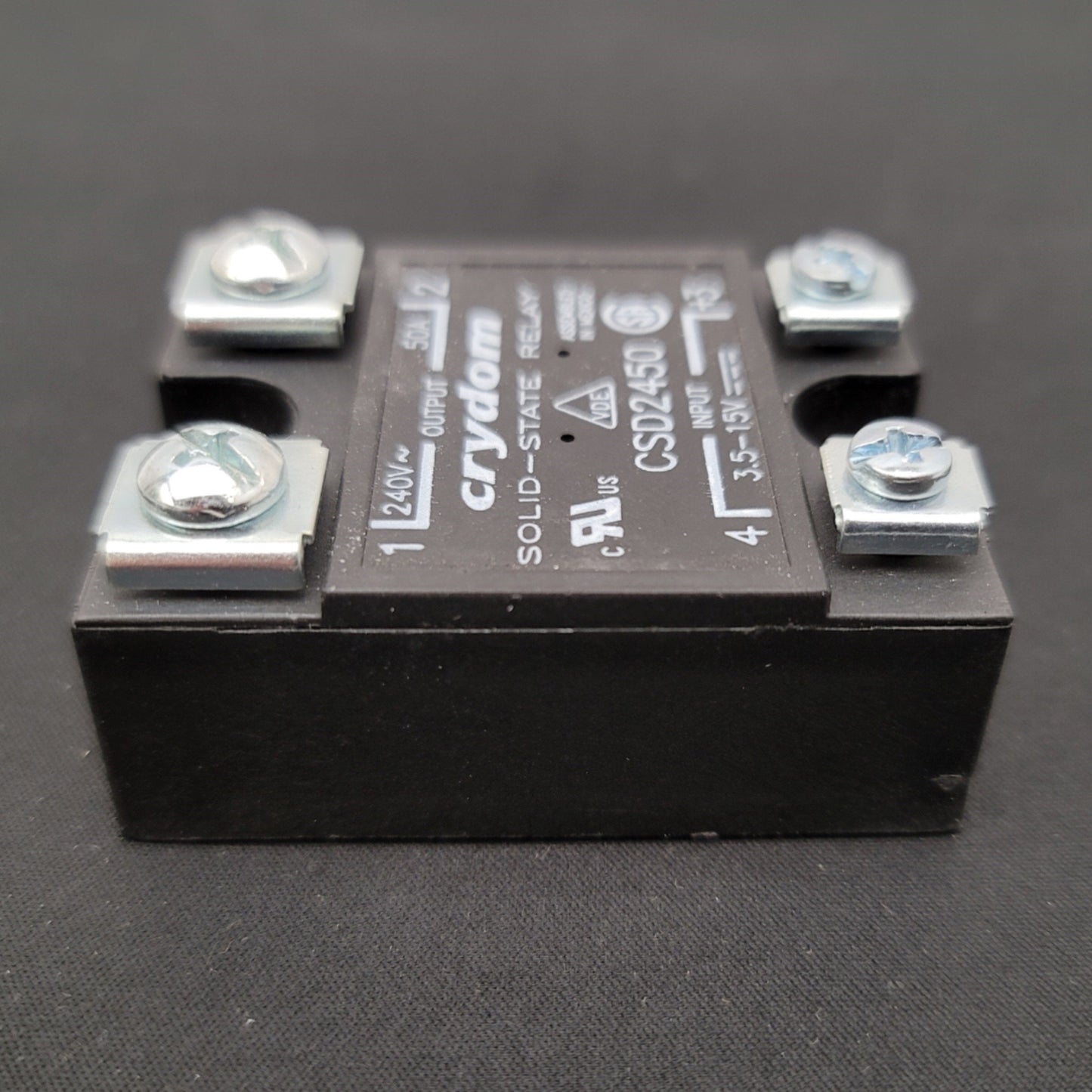 New Crydom CSD2450 Solid State Relay Control: 3.5-15VDC, Output: 240VAC, 50A