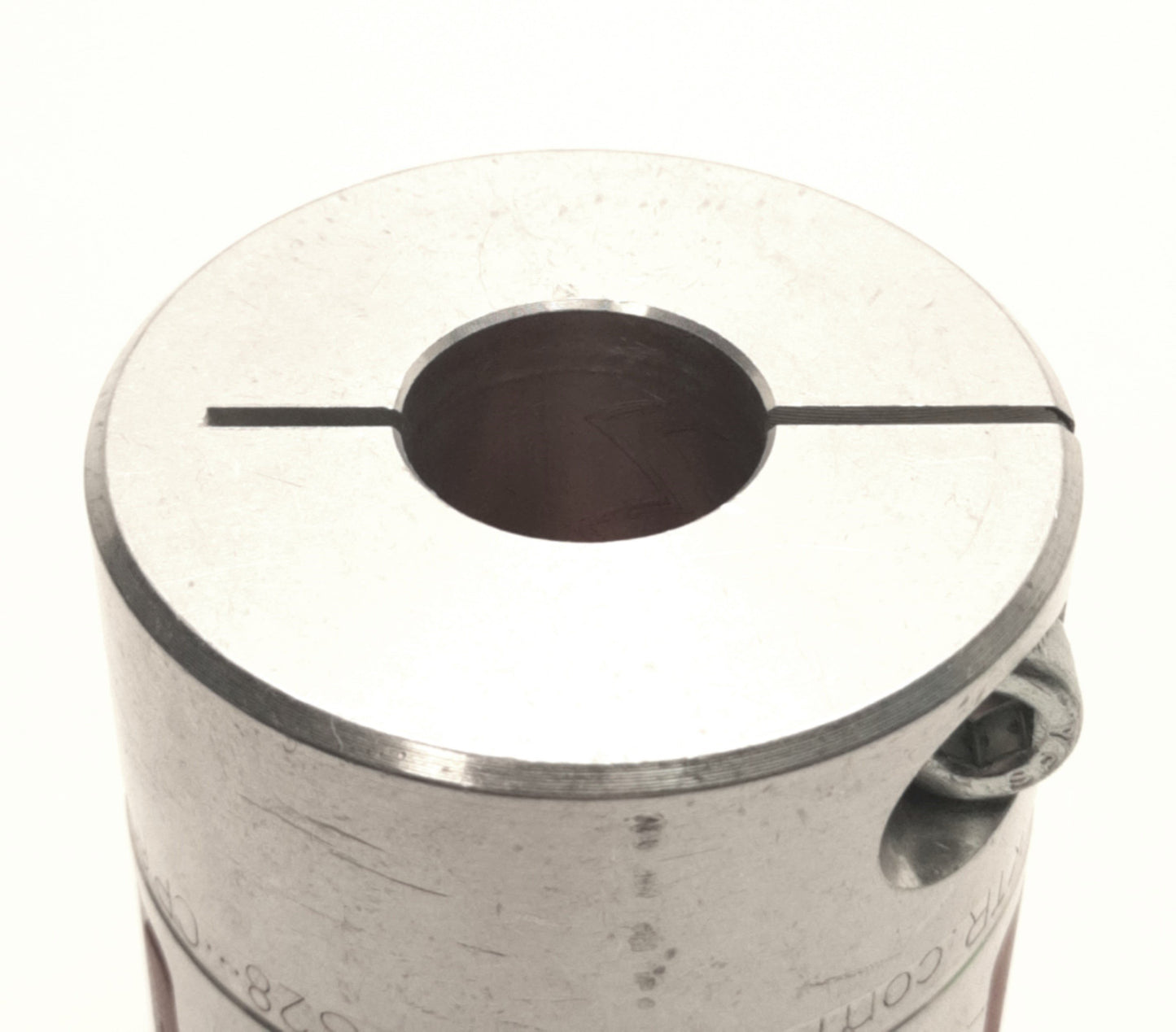 Used KTR GS28 Rotex Coupling, 20mm x 24mm Bore, Red Insert, 65mm OD, 3.5" Length