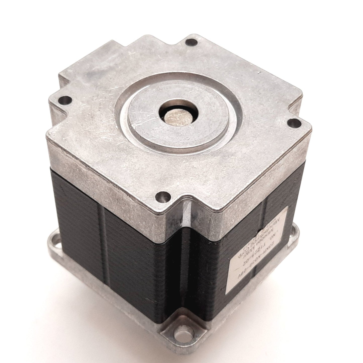 Used Minebea 23KM-K038-09V Stepping Motor, Resolution 1.8ø/Step, Shaft 0.25", NEMA 23