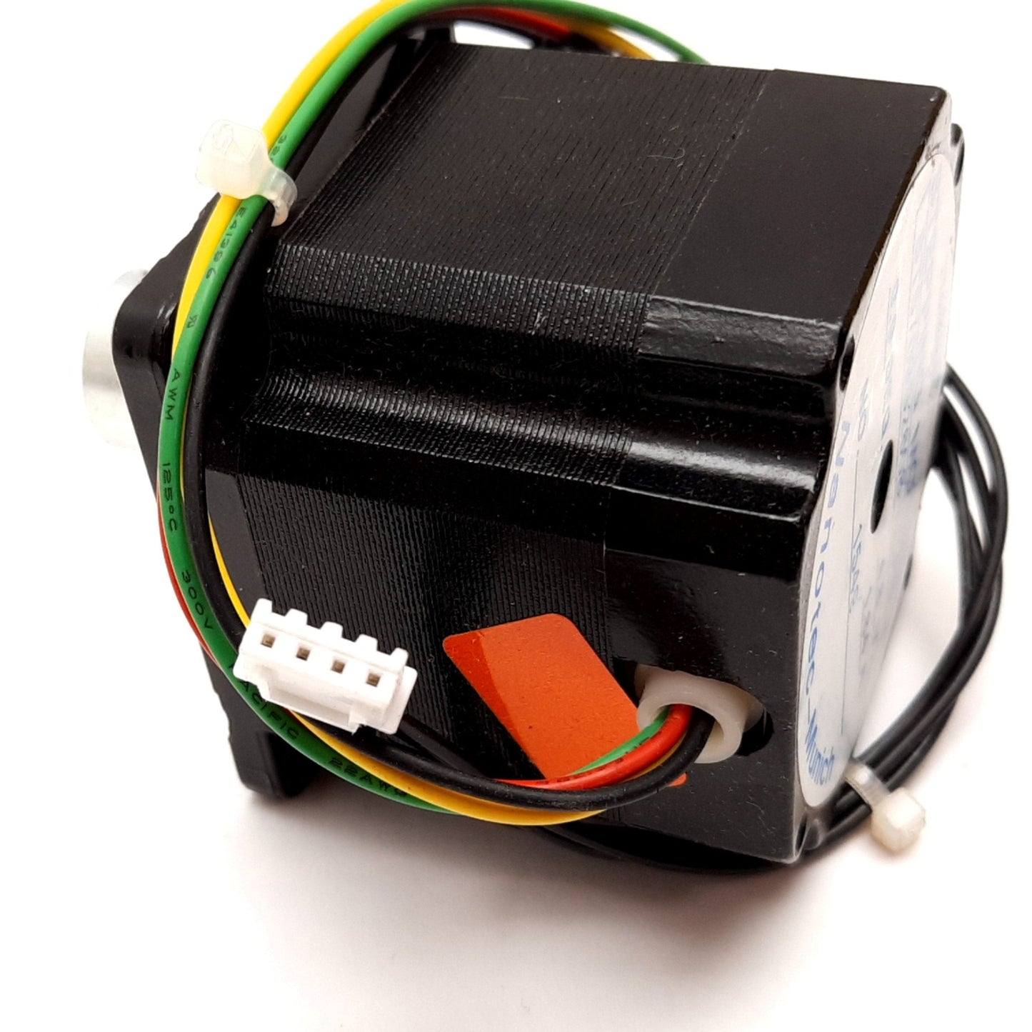 Used Nanotec ST5709S2608-KCAB Stepping Motor, 0.9ø/Step, Shaft Dia: 0.25", NEMA 23