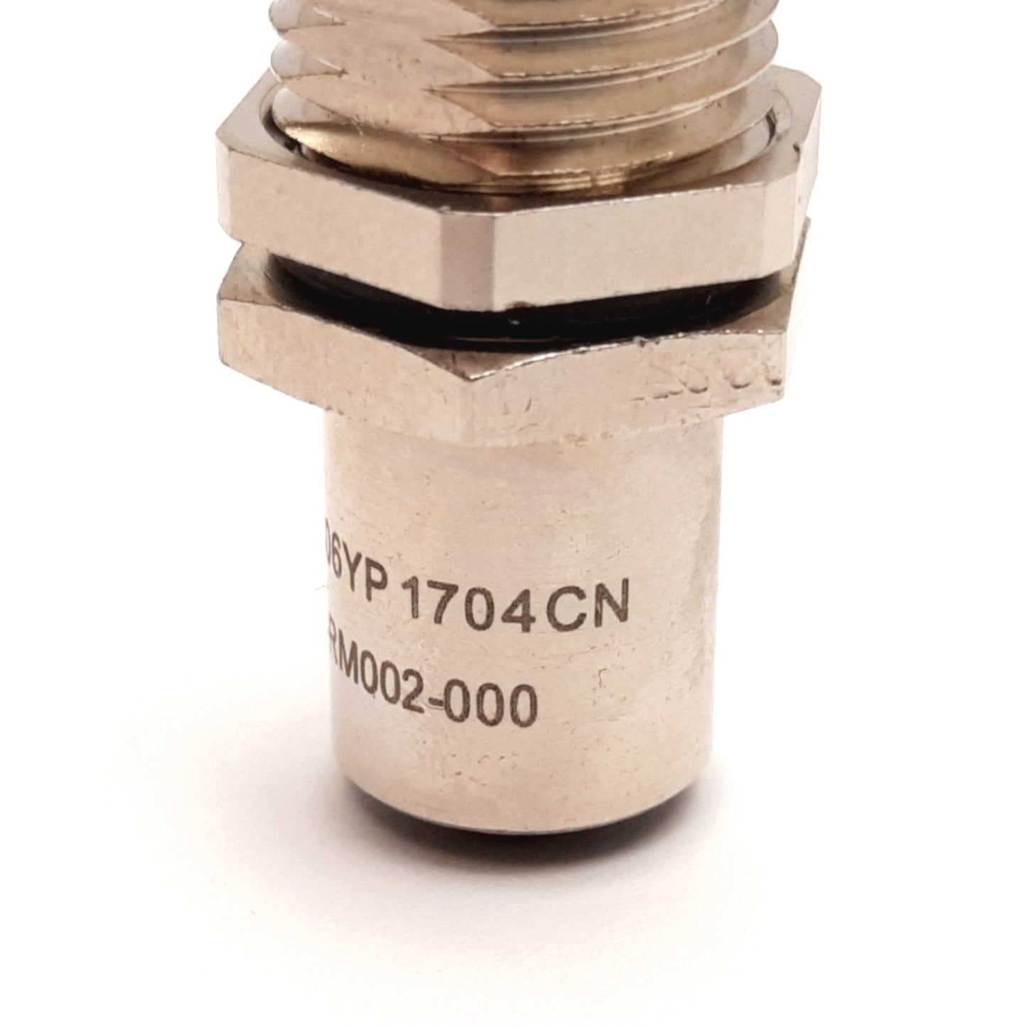 Used Balluff BCC M454-M454-5D-RM002-000 Cable Connector, 4-Pin Female M12, M16 Barrel