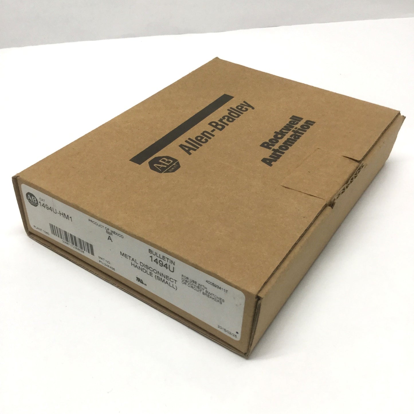 New Allen Bradley 1494U-HM1 Disconnect Switch Small Operating Handle for 30-200A