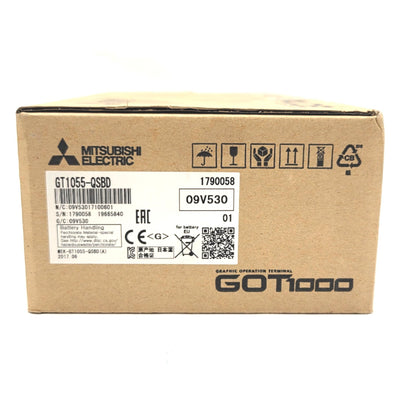 New Mitsubishi GT1055-QSBD GOT1000 Graphical Operation Terminal 5.7", 320x240, 24VDC