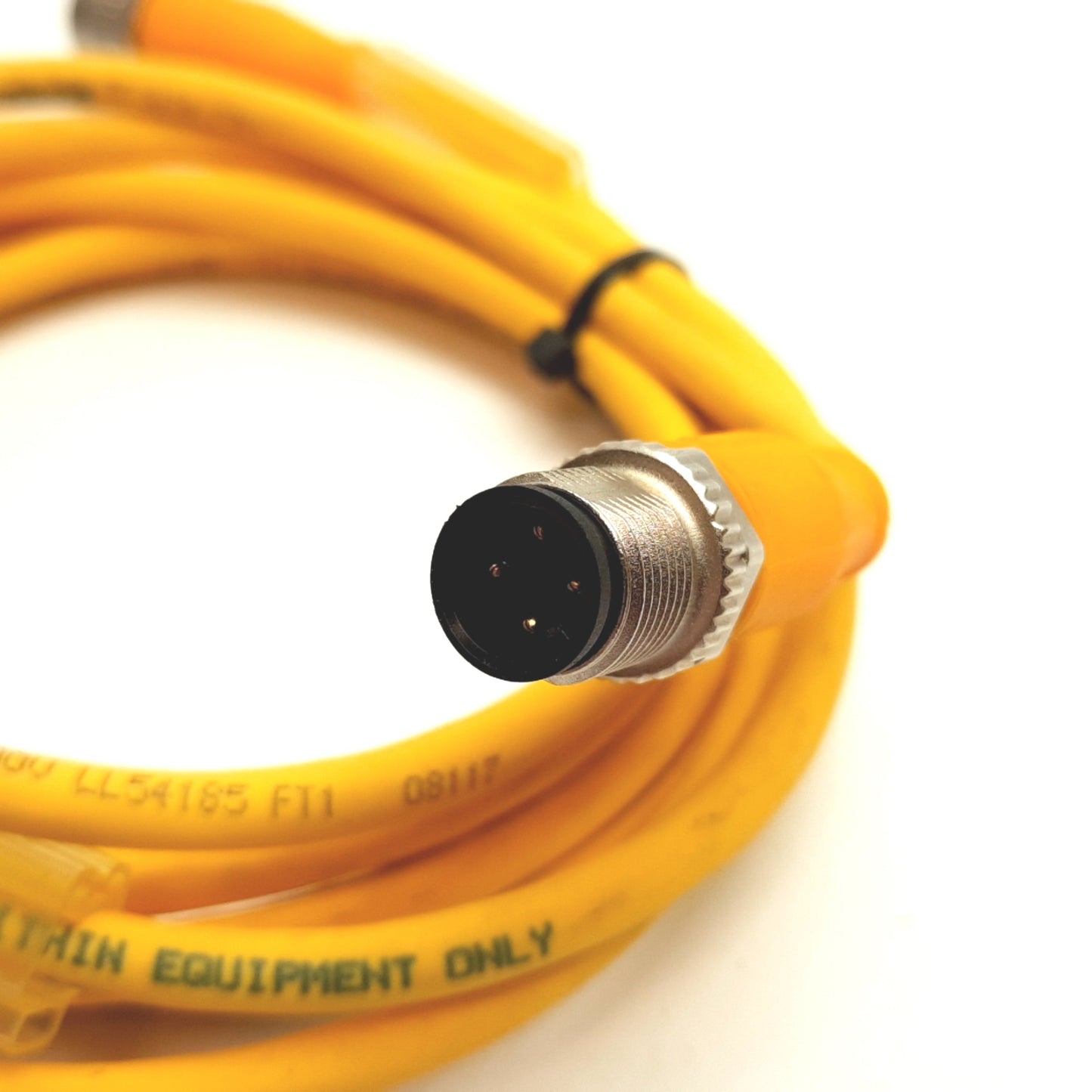 Used Balluff BCC05LY BCC M415-M414-3A-304-EX44T2-020 Cable, 4-Pin M12 Male-Female, 2m