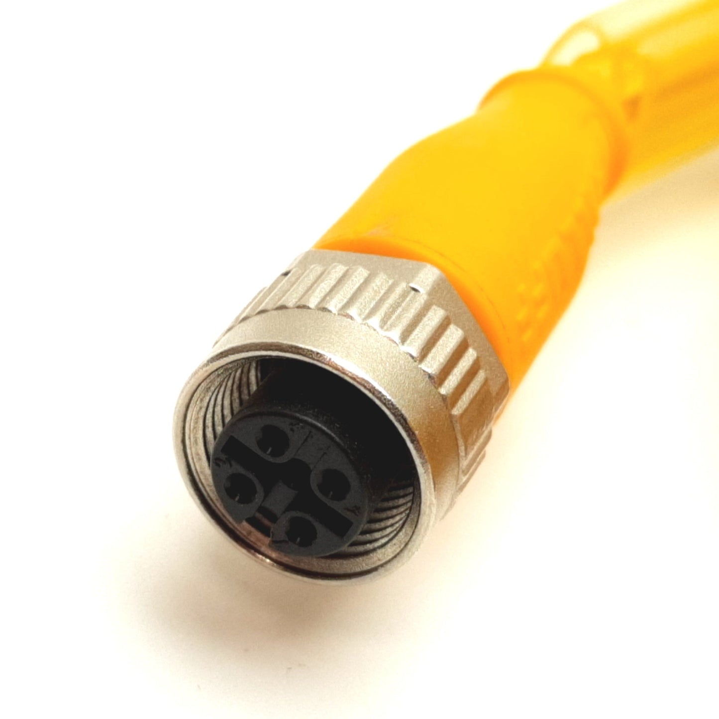 Used Balluff BCC05LY BCC M415-M414-3A-304-EX44T2-020 Cable, 4-Pin M12 Male-Female, 2m