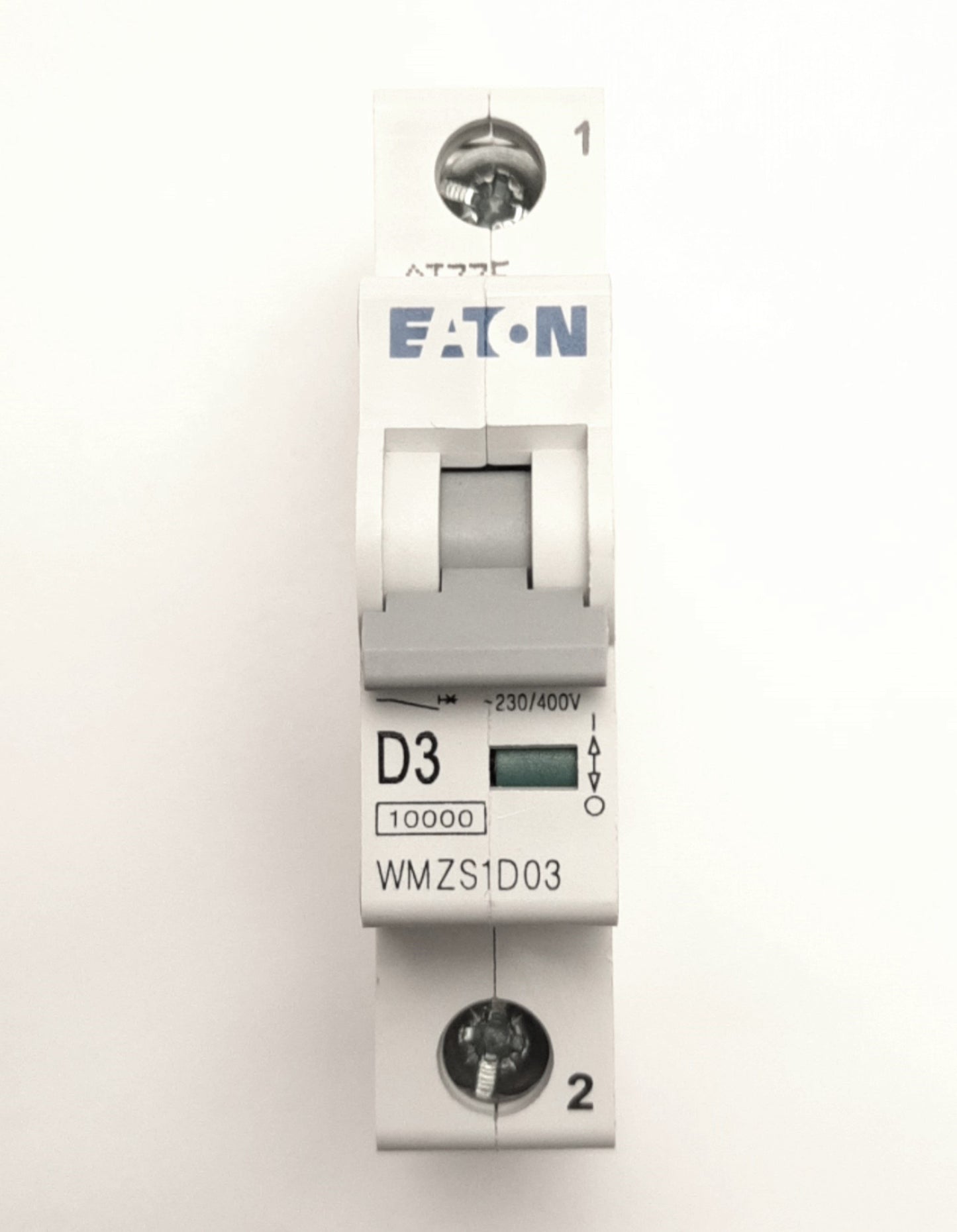 New – Open box Lot of 3 Eaton WMZS1D03 Miniature Circuit Breaker 277/480v AC, 3A, D-Curve, 5kA