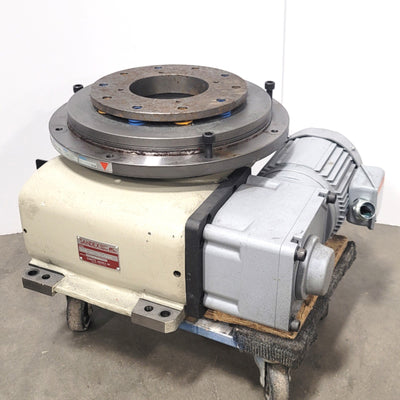Used Sankyo 15AD-04277R-LR3VW1 Rotary Indexer W/ GM0.75-50AS-15AD 4-Stop 270ø Period
