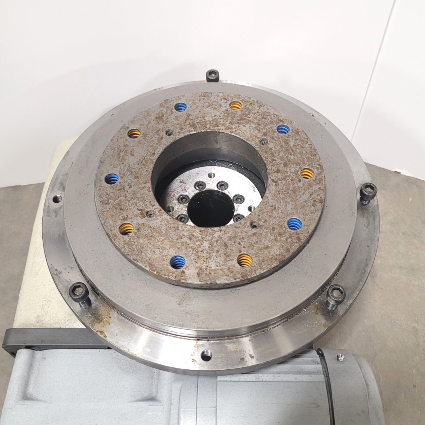 Used Sankyo 15AD-04277R-LR3VW1 Rotary Indexer W/ GM0.75-50AS-15AD 4-Stop 270ø Period