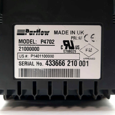 Used Partlow P4702 1401+ Temp Limit Controller TC/RTD/mV/V In DPST Relay Out 120VAC