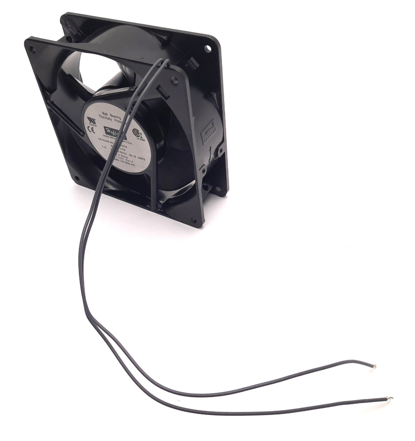 Used Hoffman A-4AXFN Axial Fan 115VAC 60Hz 0.18A, 100CFM, 117mm x 117mm x 44mm
