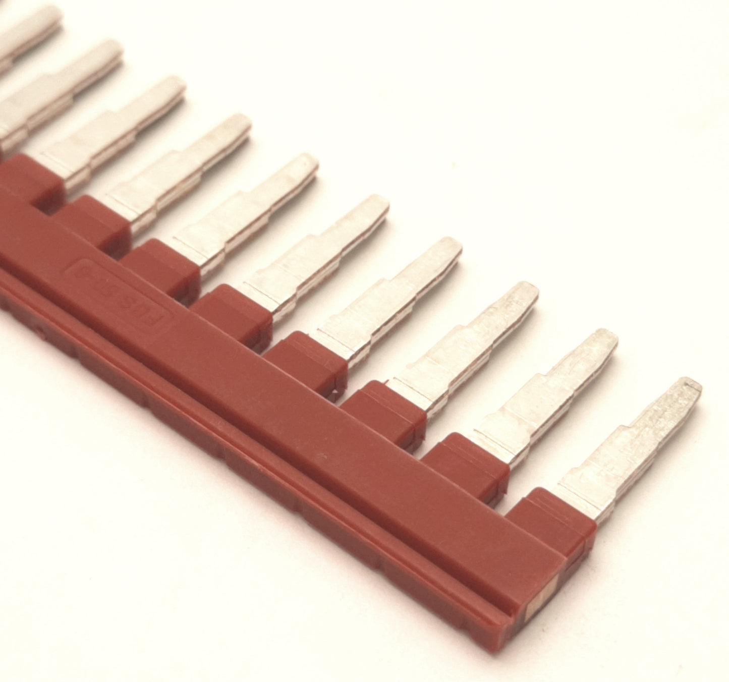 New – Open box Lot of 2 Phoenix Contact FBS 50-6 Plug In Bridge, 50 Pos, 6.2mm Pitch, 32A Max