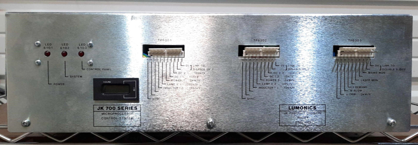 Used GSI Lumonics EJ105730X Microprocessor Control Assembly for JK-700 LASER Series
