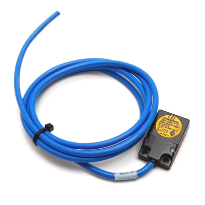 Used Turck Bi5-Q08-Y1X Inductive Proximity Sensor, 5mm, 8.2VDC, Cable: 2-Wire 1m