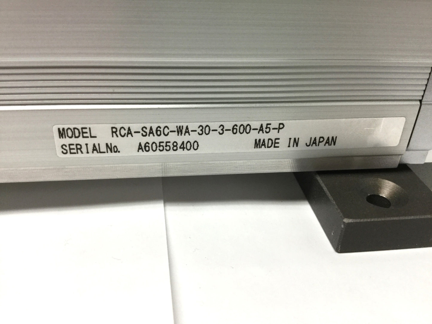 Used IAI RCA-SA6C ROBO Cylinder Linear Ball Screw Actuator w/Paired Controller 600mm