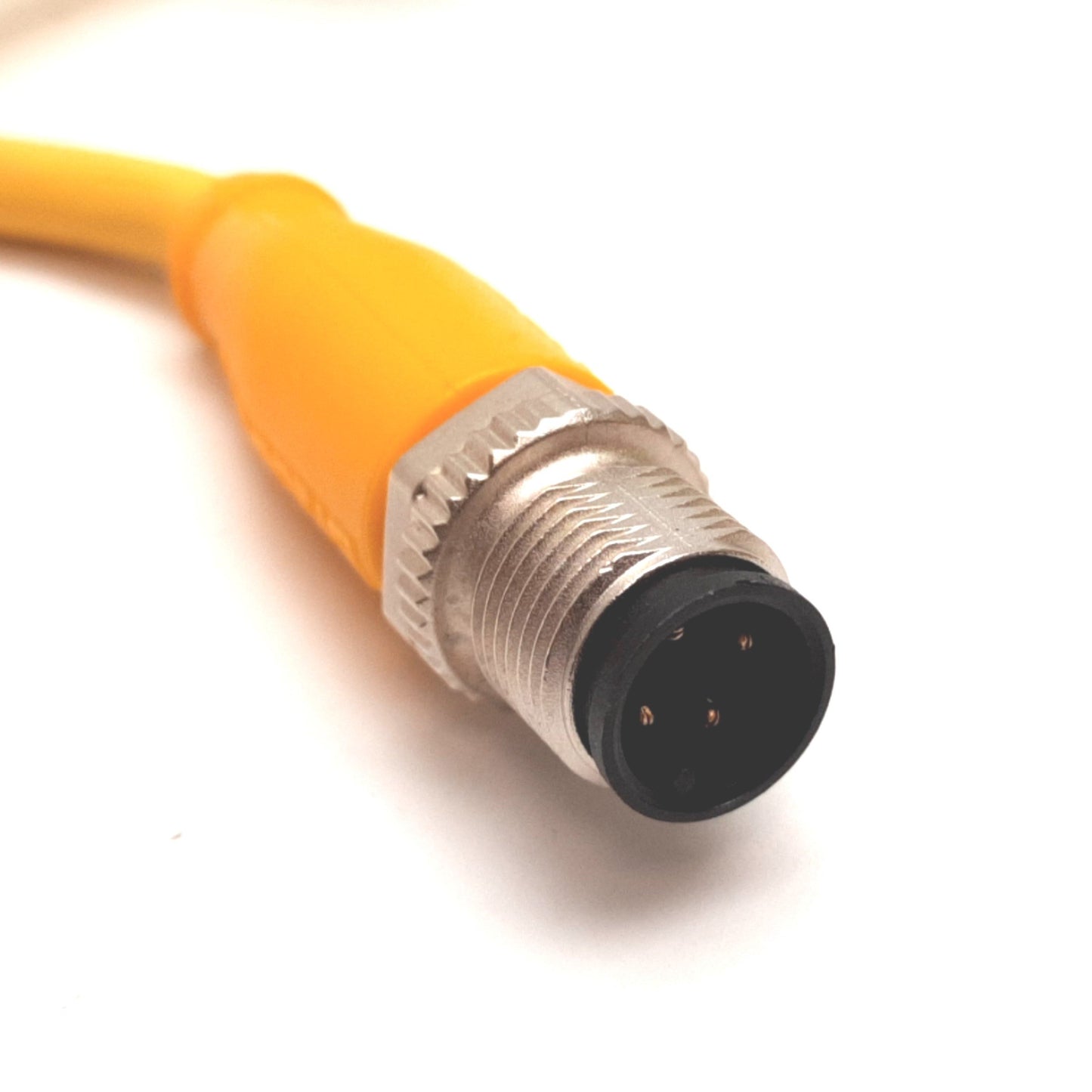 Used Balluff BCC05LT Cordset, 5-Pin M12 Female to 4-Pin M12 Male, Length: 0.6m