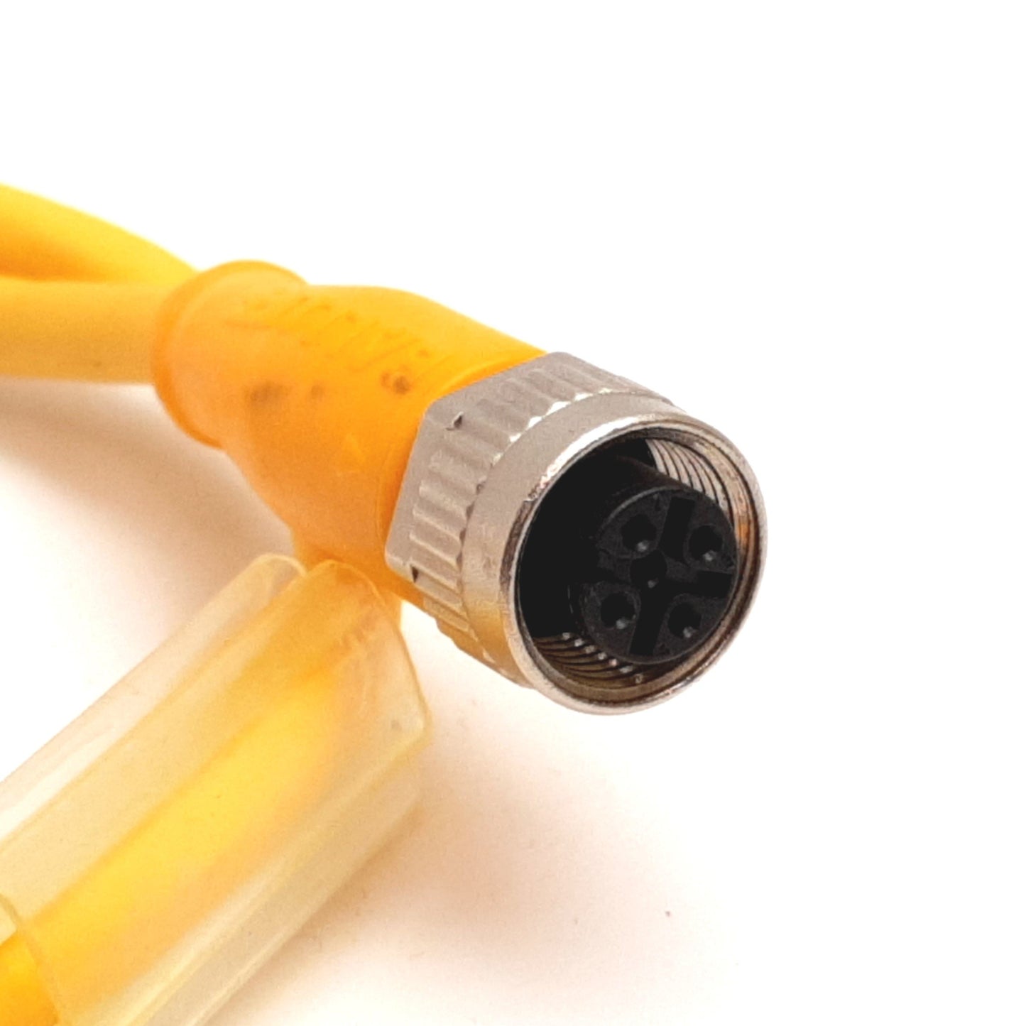 Used Balluff BCC05LT Cordset, 5-Pin M12 Female to 4-Pin M12 Male, Length: 0.6m