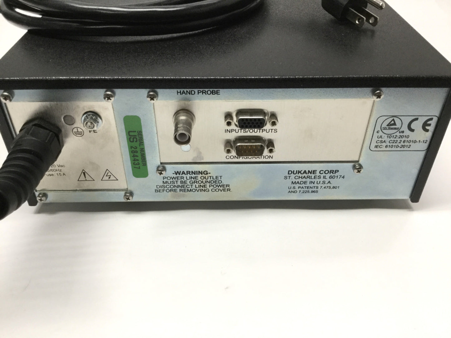 Used Dukane 40AL060-1S iQ AL+ Ultrasonic Weld Generator Power Supply 40kHz 100-120VAC