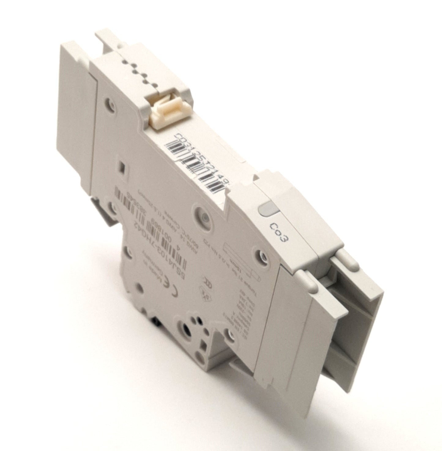 New Siemens 5SJ4103-7HG42 Mini-Circuit Breaker 3A 1Pole, 240/277V AC 60v DC 10kA