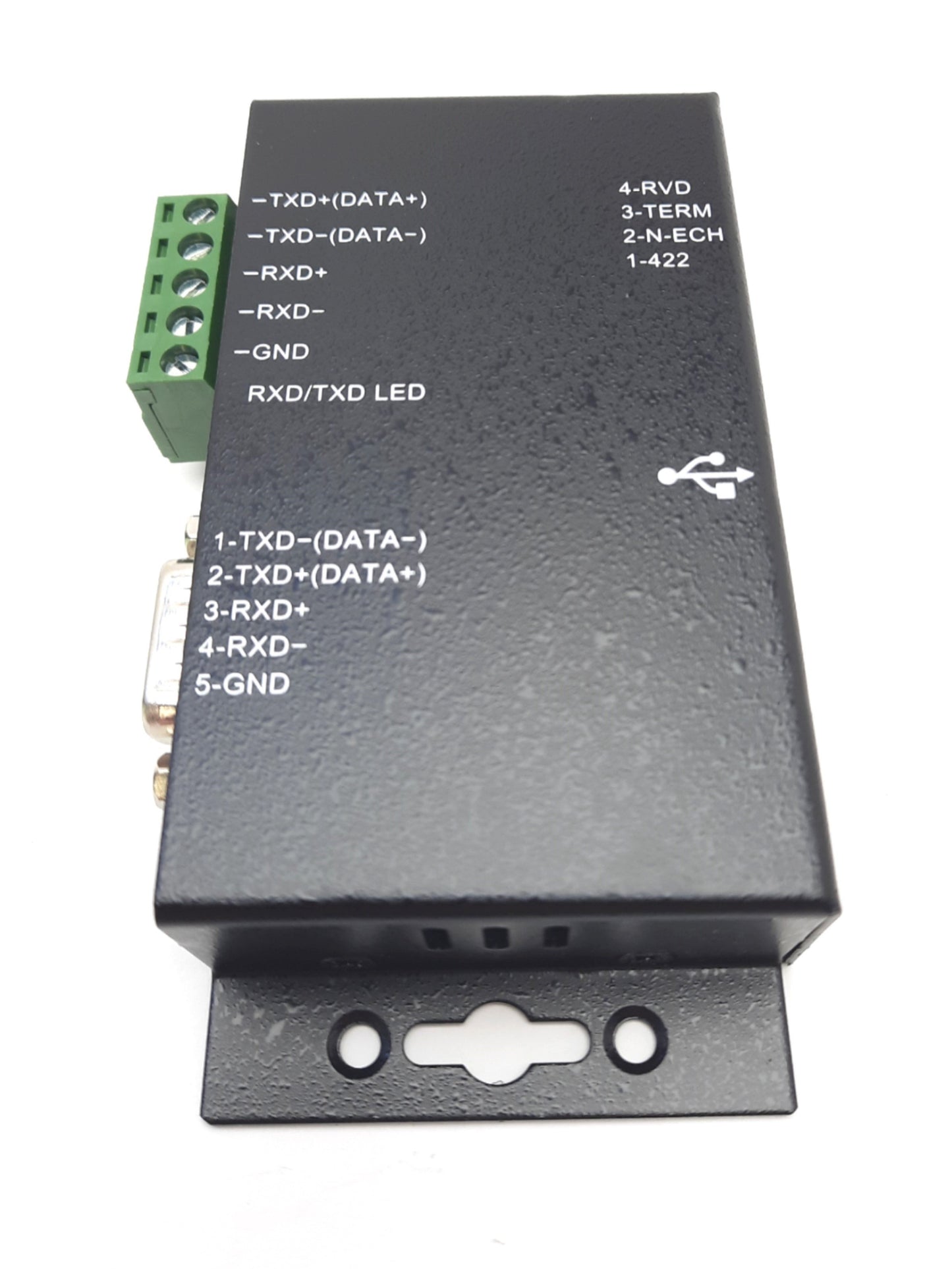 New Startech ICUSB422IS 1 Port Metal Industrial USB to RS422/RS485 Serial Adapter