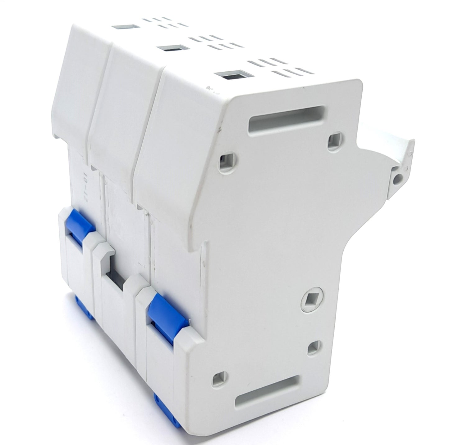 Used Ferraz Shawmut US6JI M211381 Fuse Holder 3 Pole 600v AC/DC 60A, DIN Rail Mount