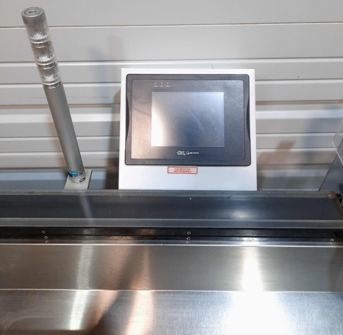 Used ASG Accu-Feed SCT Automatic Feeder, 1Part/2sec, 25"/sec, 48" Material, 120VAC
