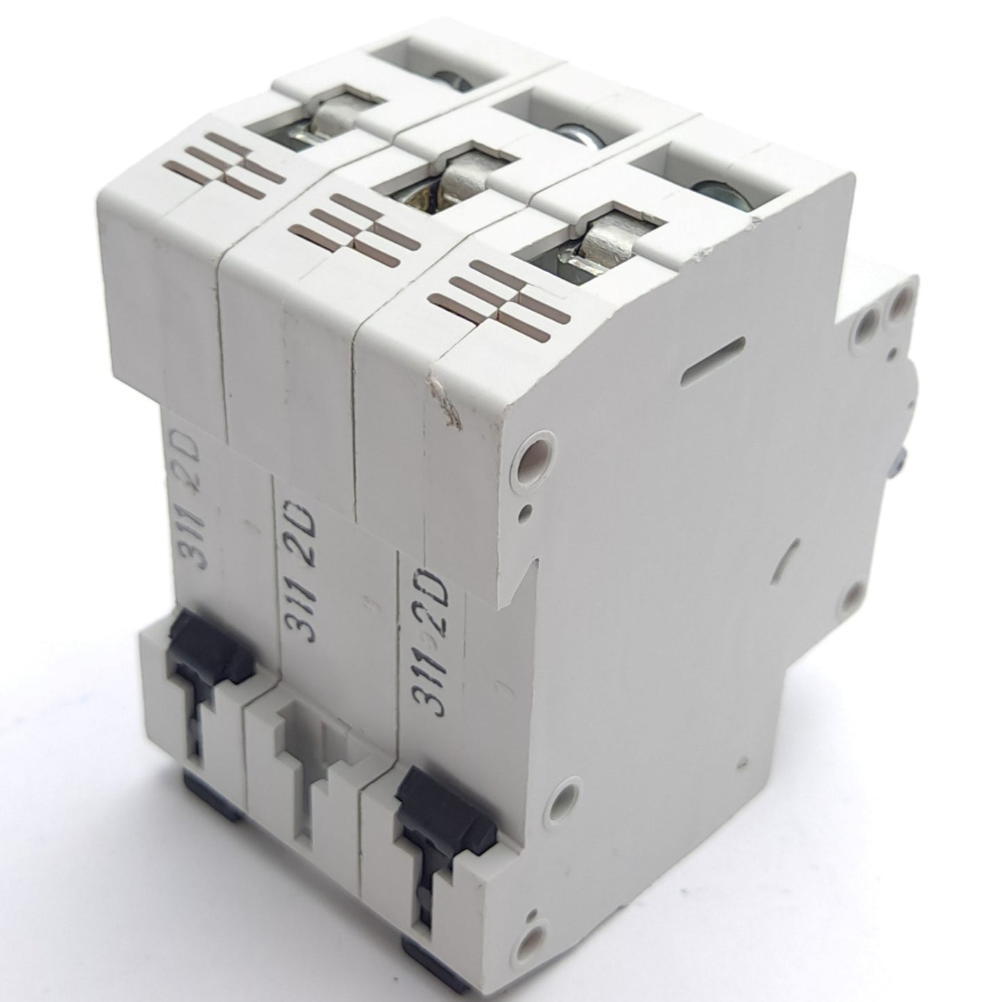 New – Open box Eaton WMZS3D02 Mini Circuit Breaker, 277/480 VAC, 2Amp, 15kA , Triple Pole