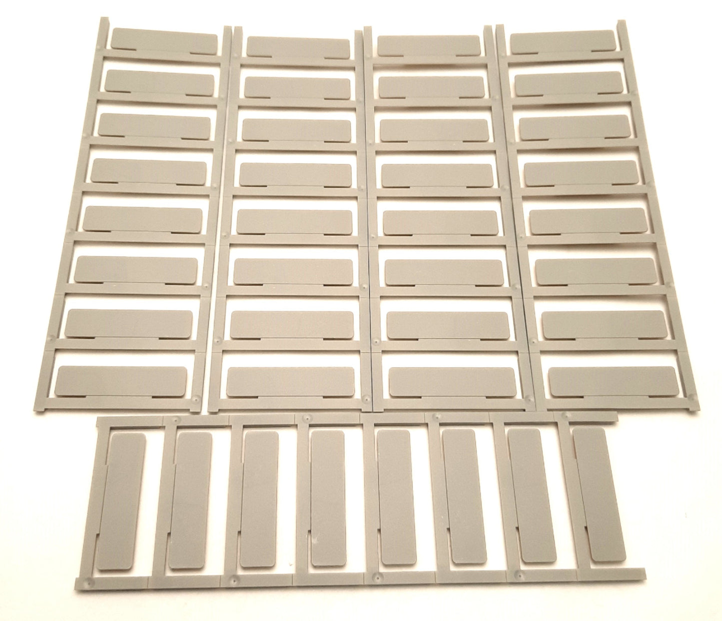 New Weidmuller CC 15/60 K MC NE SI / 1877360000 Clipcard Device Marker, 15x60mm