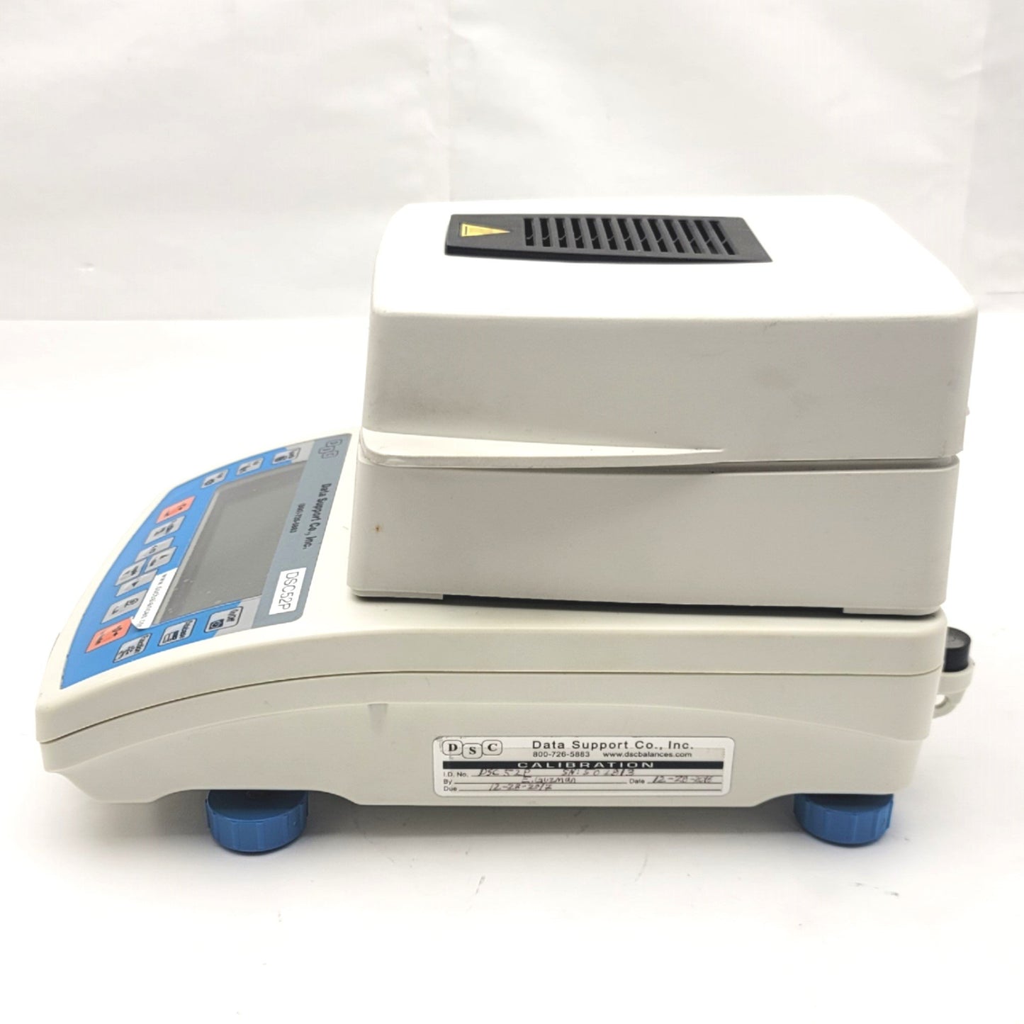 Used Data Support Co. DSC52P Radwag MA50/1.R Low Moisture Analyzer For Plastic Resins