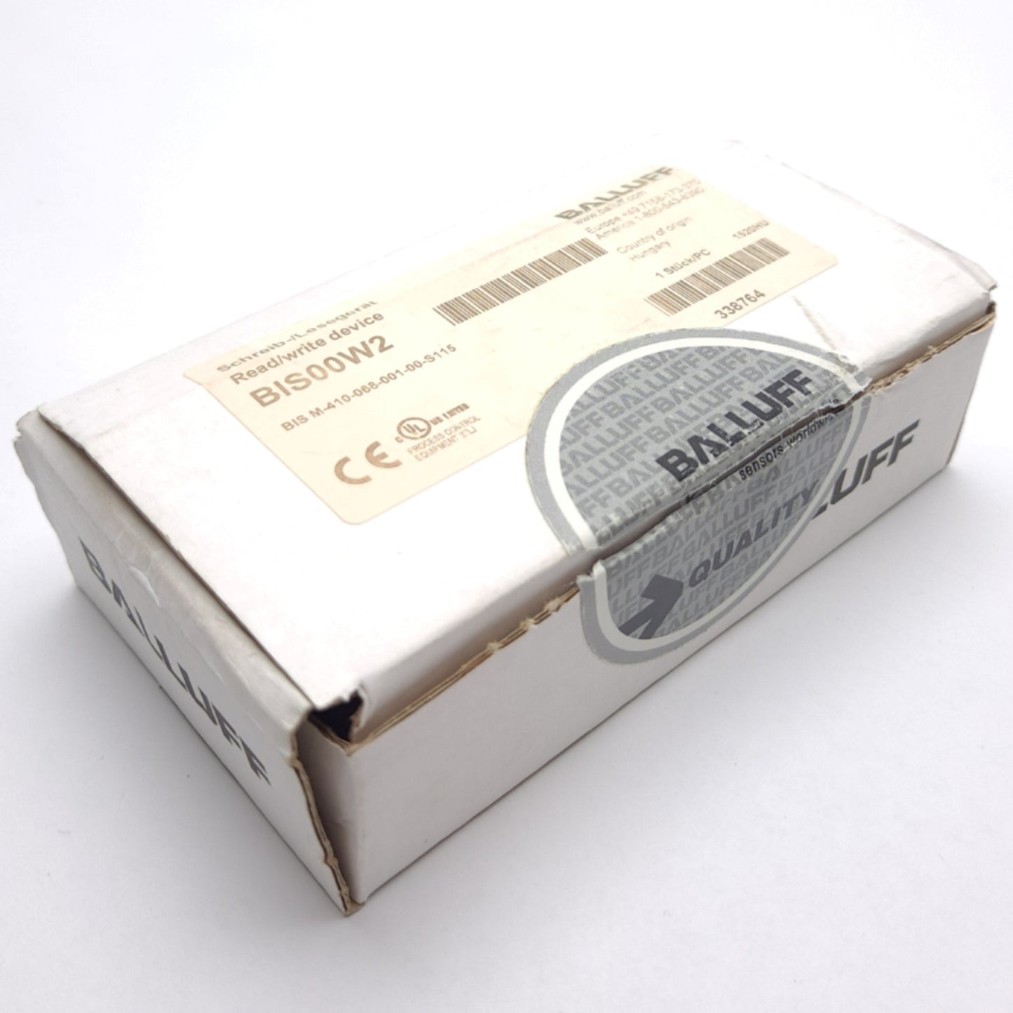 New Balluff BIS M-410-068-001-00-S115 HF Read/Write Head, 13.56 MHz, RS232, 10-30vDC