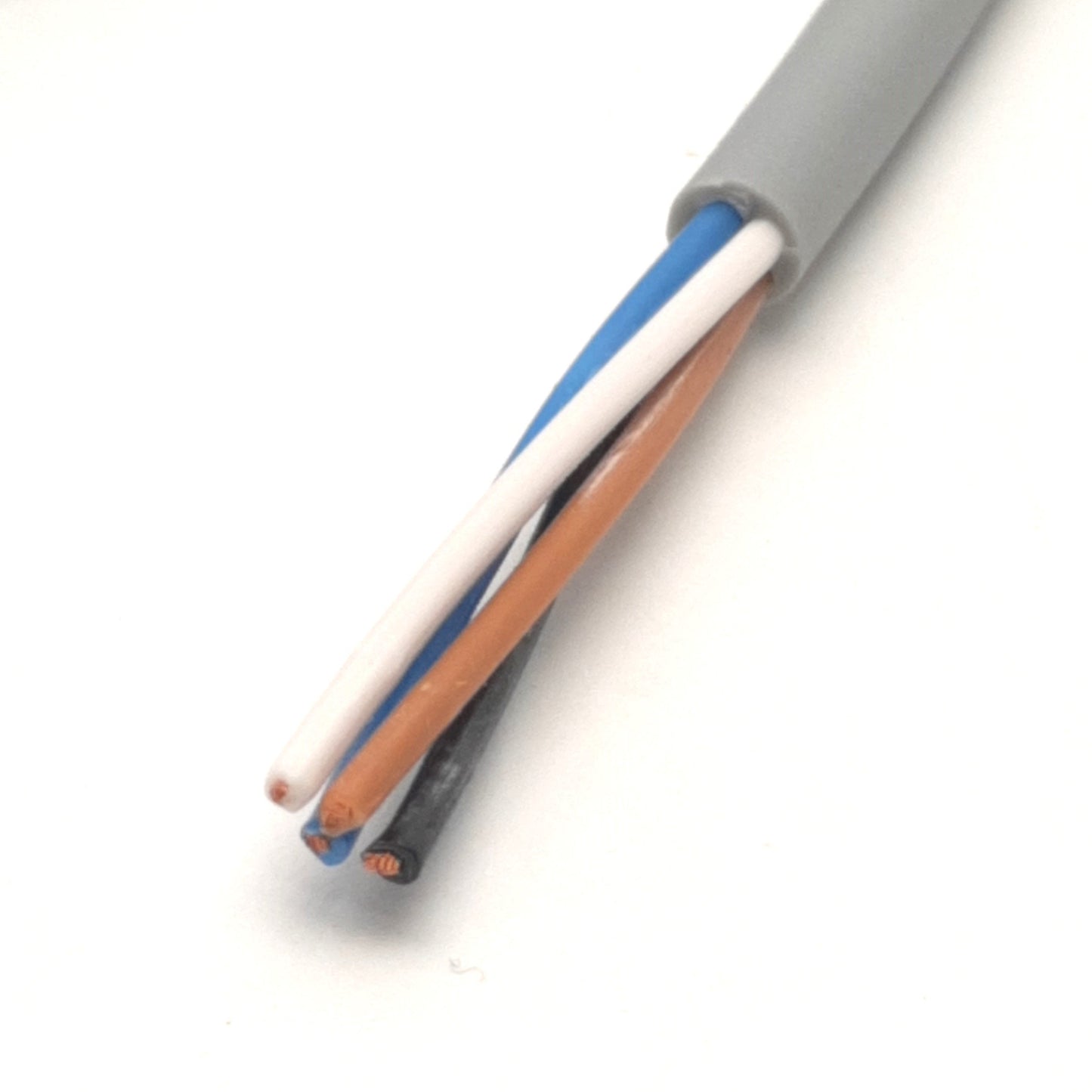 New Pepperl+Fuchs V1-G-2M-PUR Sensor Cable M12 4-Pin F to Leads, 2M, 250v AC/DC 4A