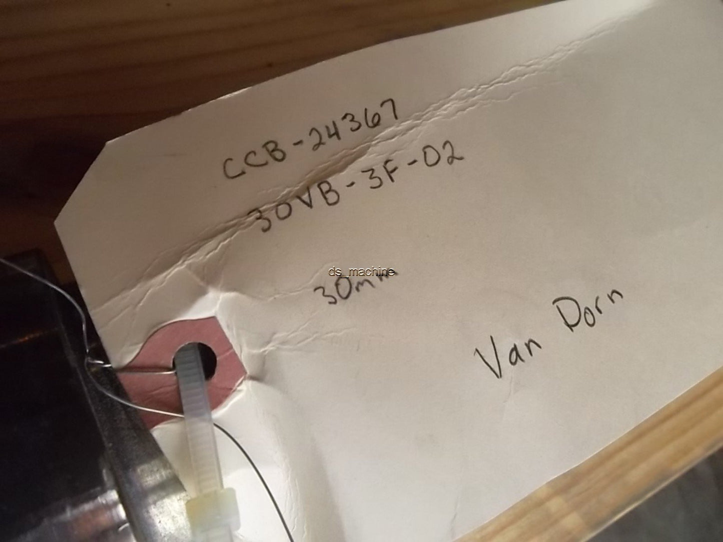 Used Van Dorn 30VB-3F-02 30mm Barrel for 3F Injection Unit 27-9/16" CPM10V Lined