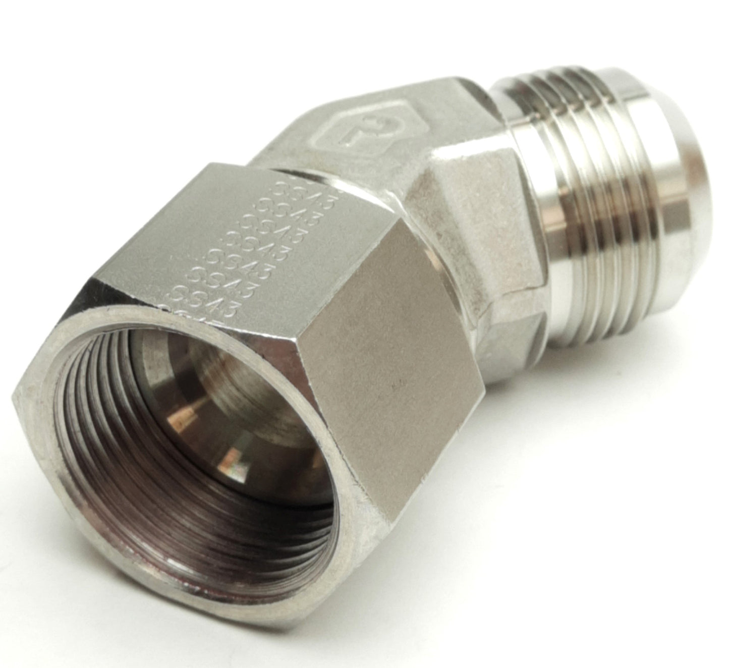 New – Open box PARKER 16 V6XV-S Triple-Lok 37° Flare JIC Tube Fitting and Adapter 4000PSI