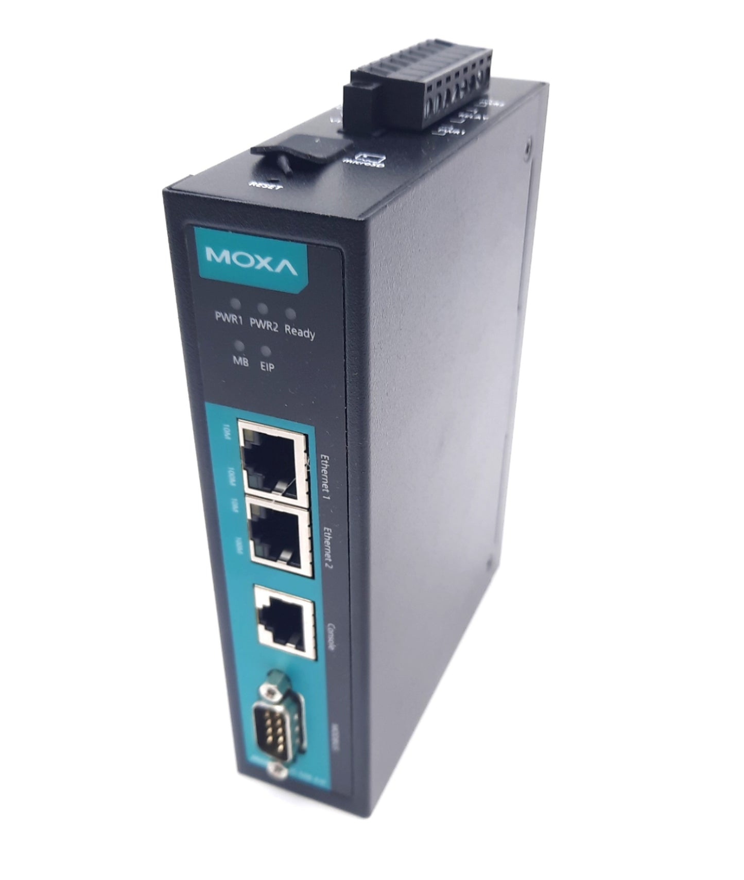 New Moxa Mgate 5105-MB-EIP 1 Port Modbus RTU to Ethernet, IP Gateway 12-48VDC