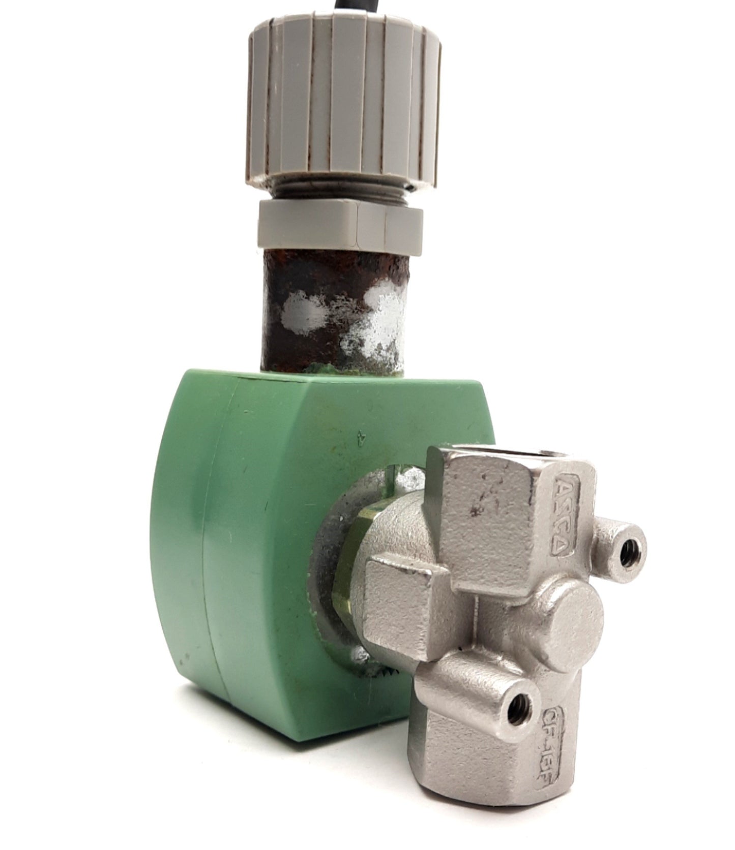 Used ASCO 8263G319 Solenoid Valve, 240VAC Coil, 100psi max Oil, 100psi Max H2O