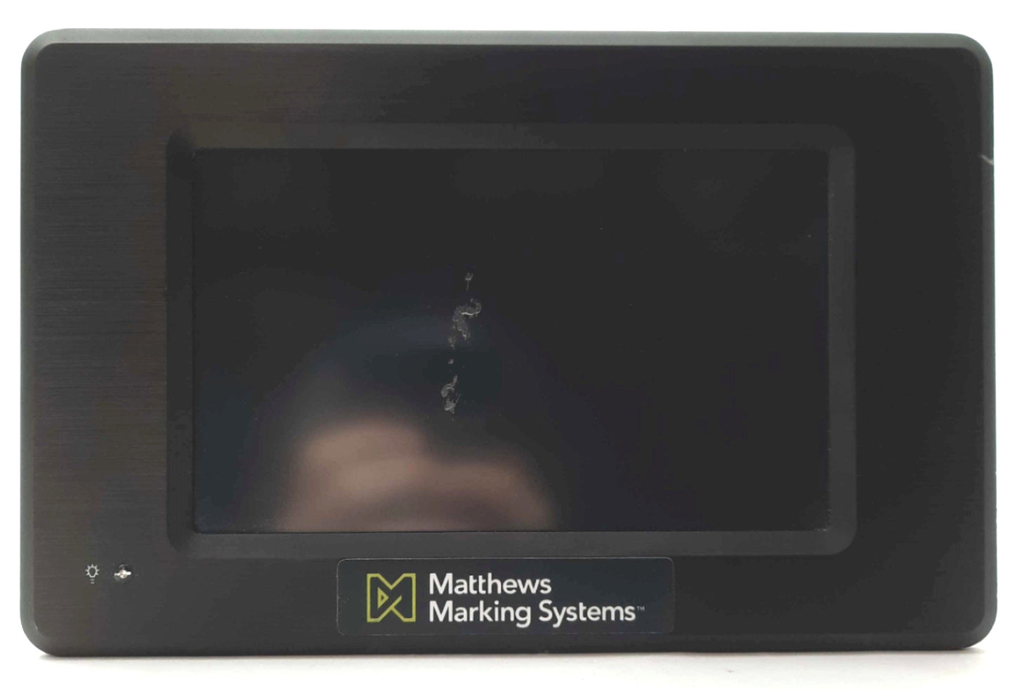 Used Mathews Marking System 41208404 Touch Panel PC, 7", 24VDC for 41204981 *Damage*