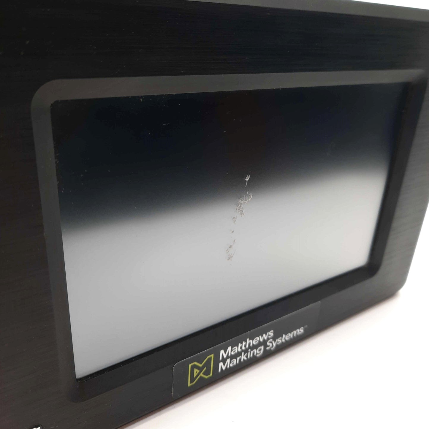 Used Mathews Marking System 41208404 Touch Panel PC, 7", 24VDC for 41204981 *Damage*
