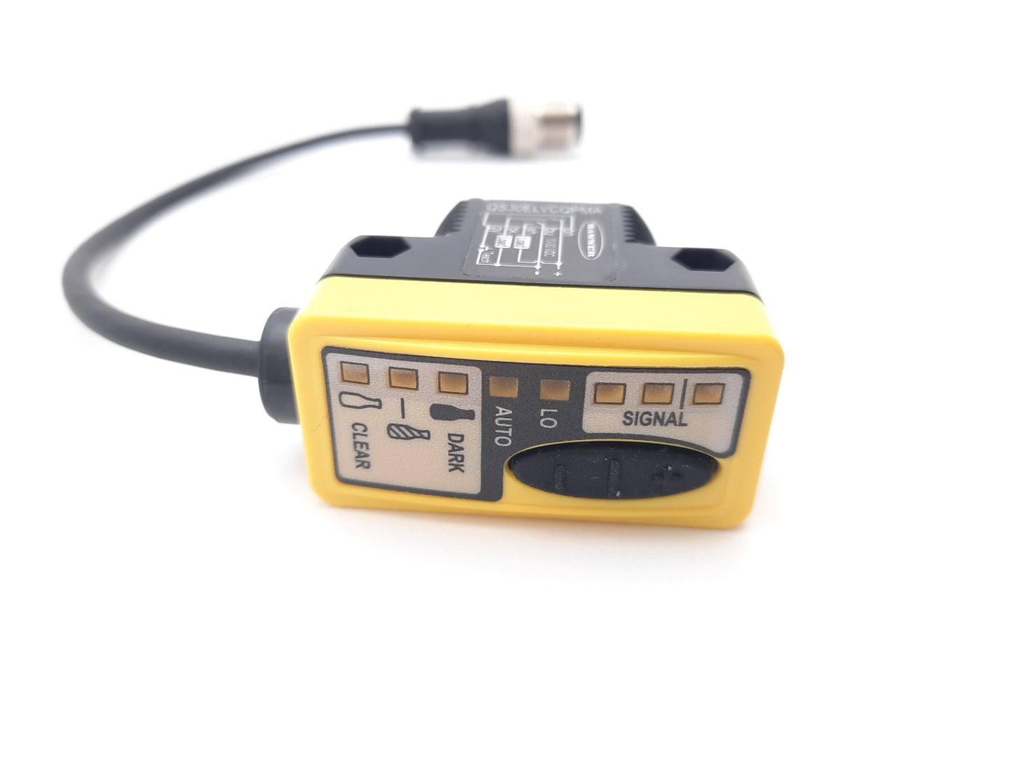 New Banner QS30ELVCQPMA Photoelectric Sensor 10-30VDC NPN/PNP 78.740" (2m) 500æs
