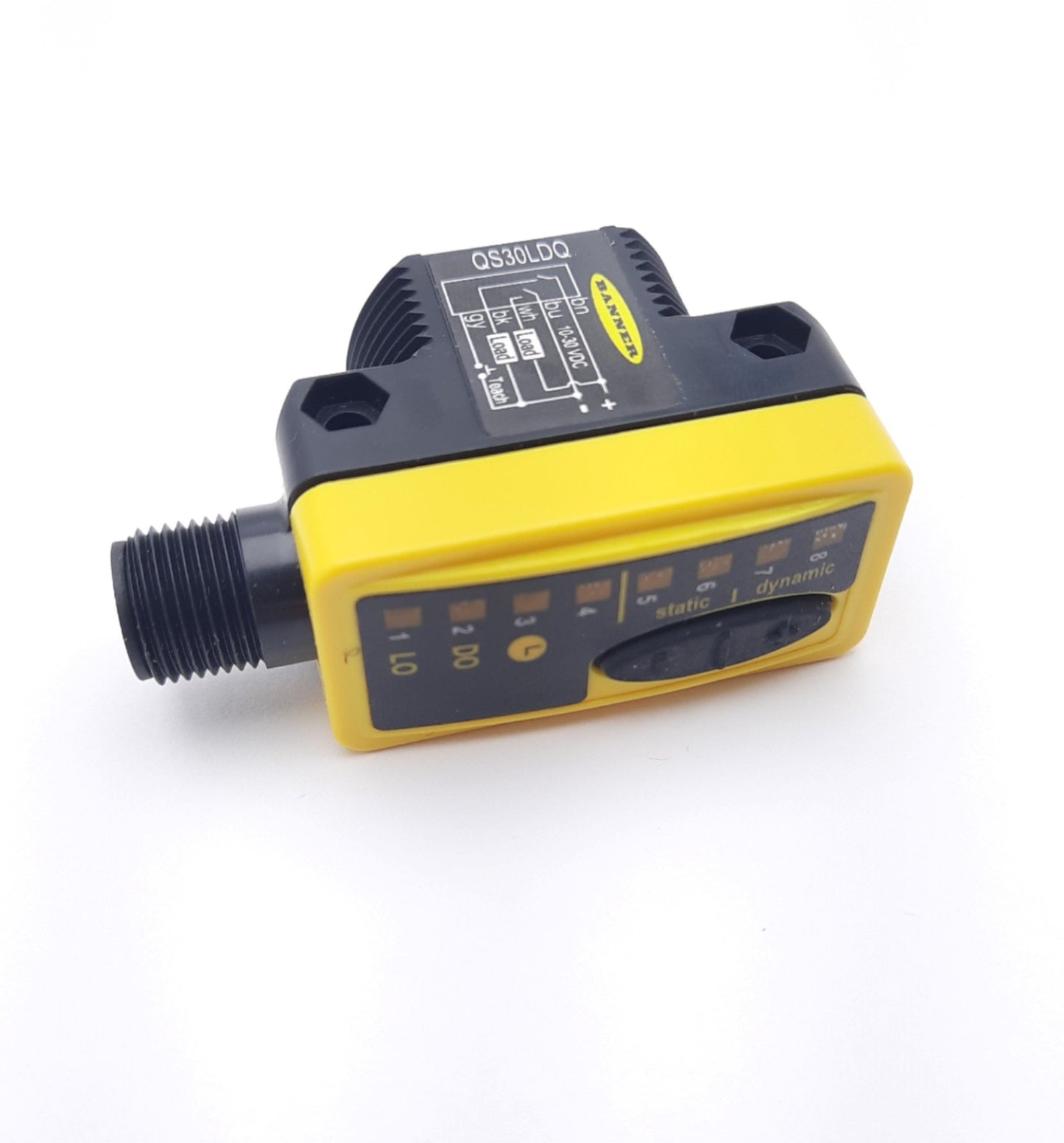 New Banner QS30LDQ Photoelectric Sensor Laser Diffuse, Range 400mm 10-30VDC NPN/PNP